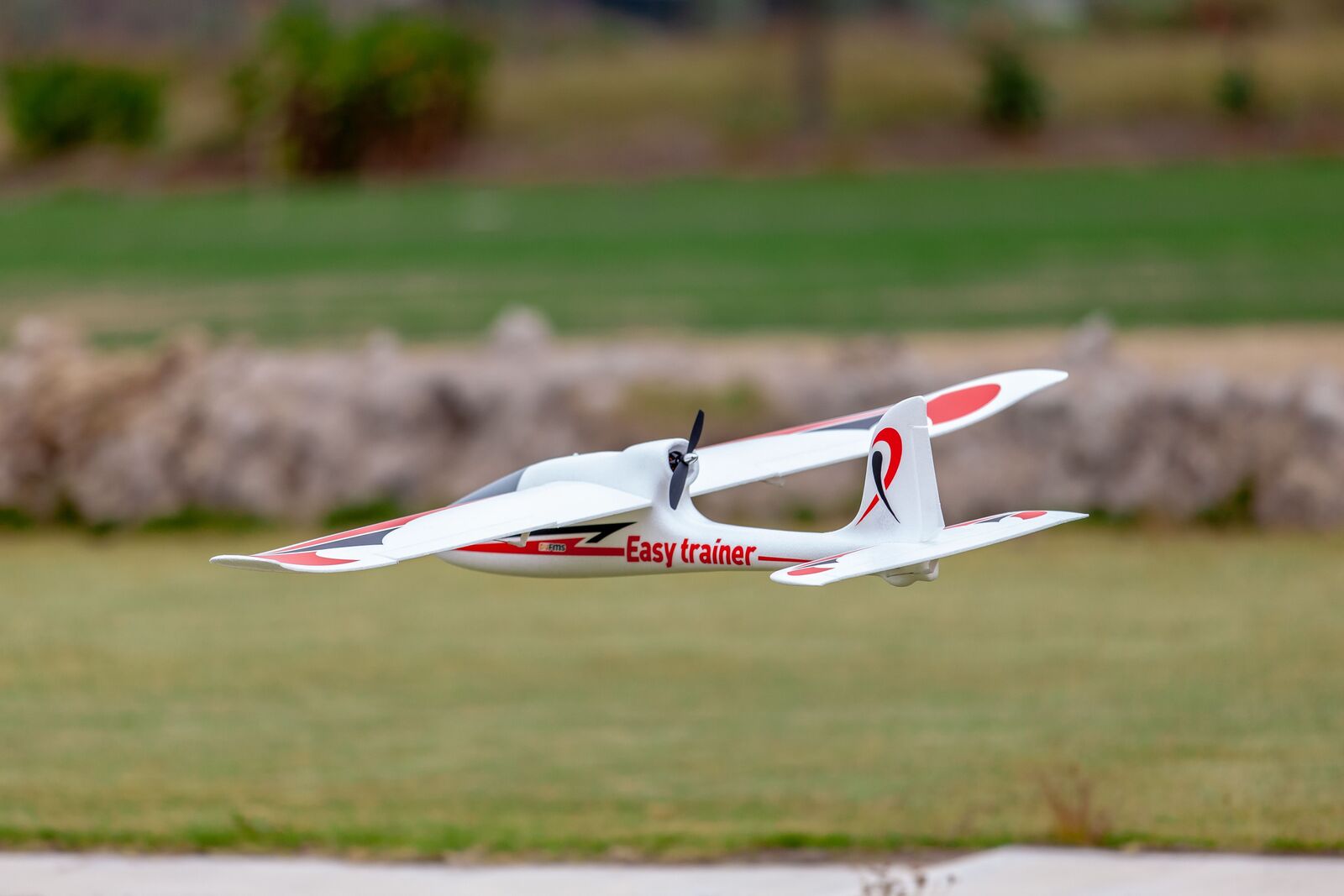 FMS V2 Easy Trainer 1280mm White mode 2 RTF