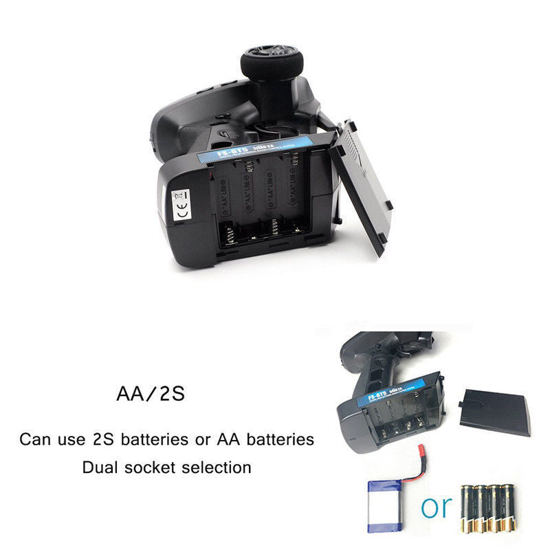 Flysky FS-GT5 2.4G 6-Channel Transmitter w/ FS-BS6 Receiver Built-in Gyro