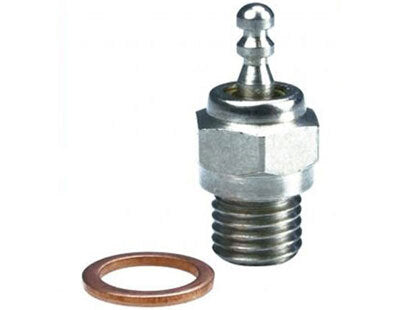 HoBao Platinum No. 4 Medium Hot Glow Plug for Nitro RC