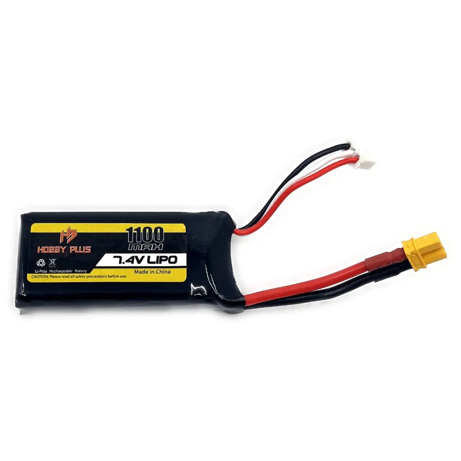 HobbyPlus 7.4v 1100MAH Lipo Battery HBP240590