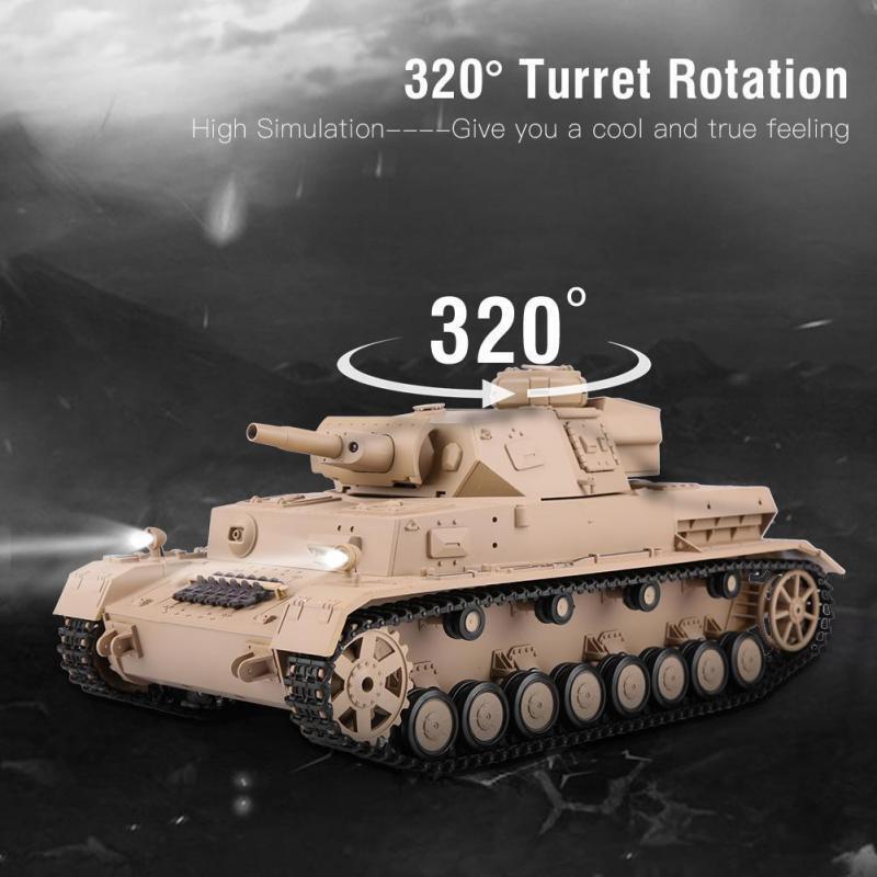 Heng Long 1/16 German Panzer IV (F Type) RC Medium Tank