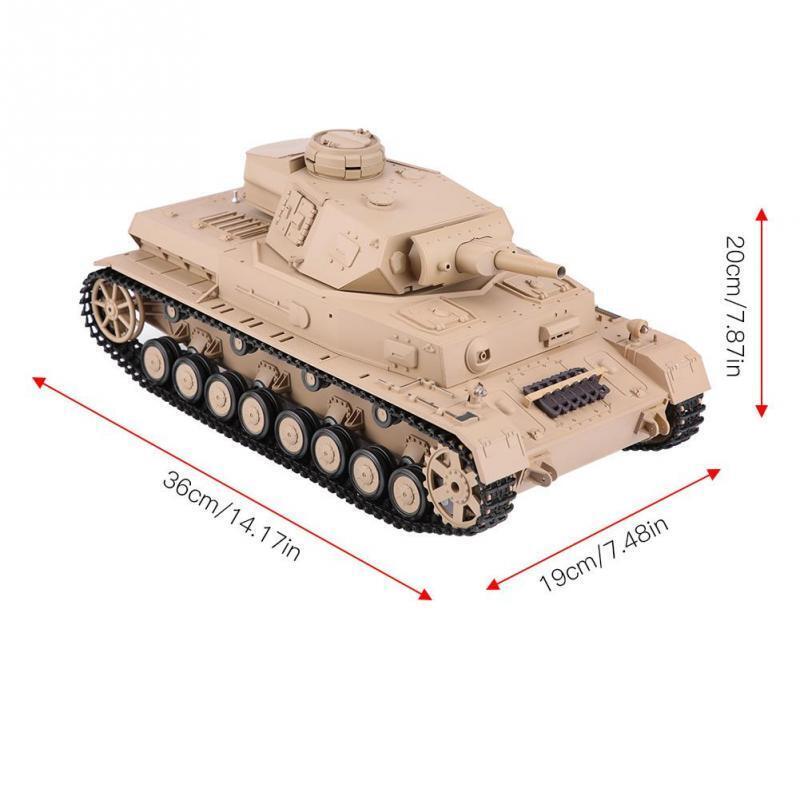 Heng Long 1/16 German Panzer IV (F Type) RC Medium Tank