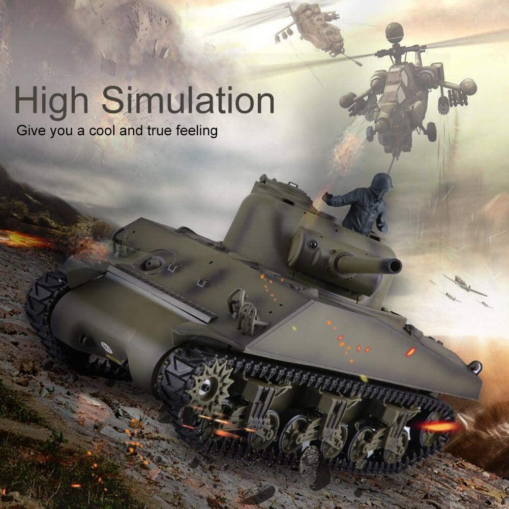 Heng Long 1/16 USA M4A3 Sherman RC Main Battle Tank