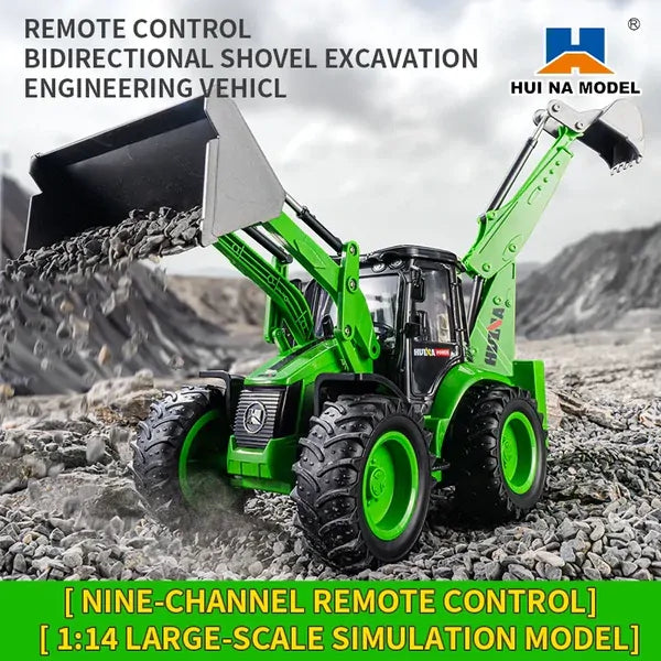 Huina 1579 1:14 Scale RC Backhoe Excavator (HN1579)
