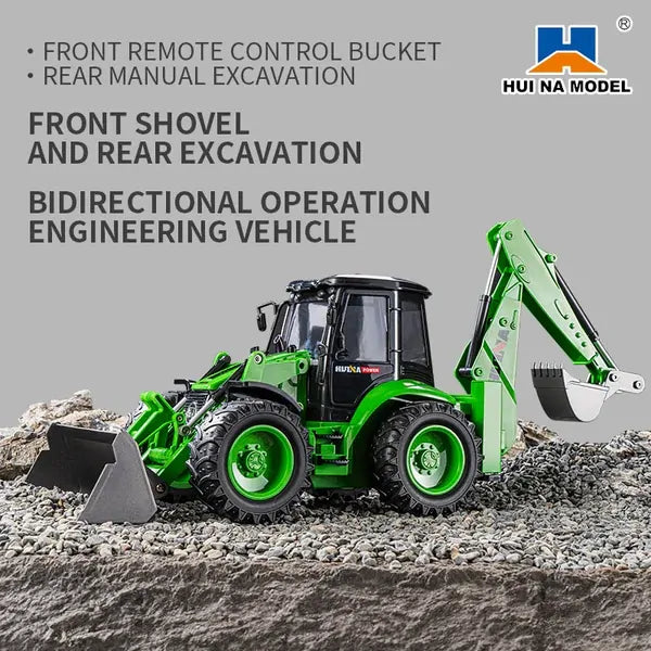 Huina 1579 1:14 Scale RC Backhoe Excavator (HN1579)