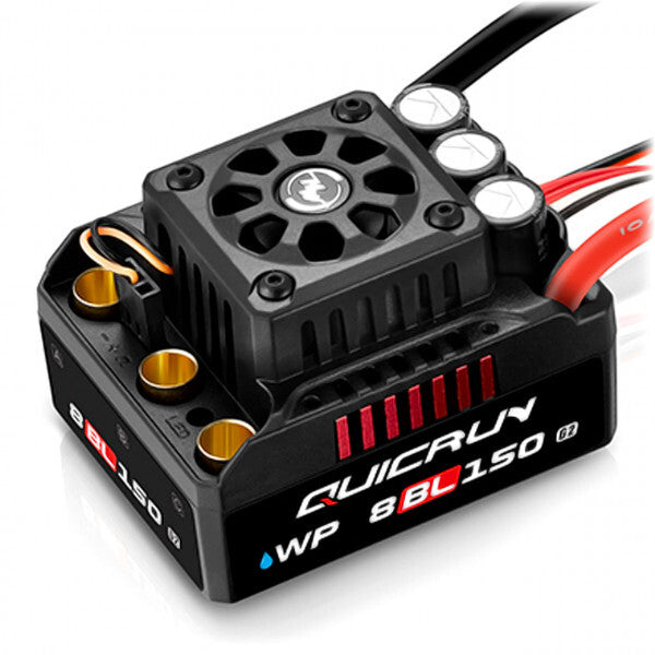 Hobbywing QuicRun WP 8BL150 G2 Brushless ESC 150A 3–6S for 1/8 RC
