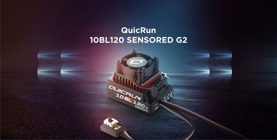 Hobbywing QuicRun 10BL120 G2 Brushless ESC – 120A