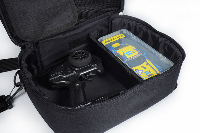 Mini-Z 4×4 / Micro-B Bag, Multifunction Tool, Charger & Mini Car Bag (Taller Ver)