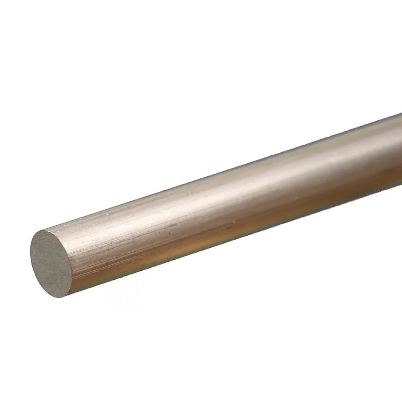 K&S 83046 SOLID ALUMINUM ROD (12IN LENGTHS) 5/16IN (1 ROD PER CARD)