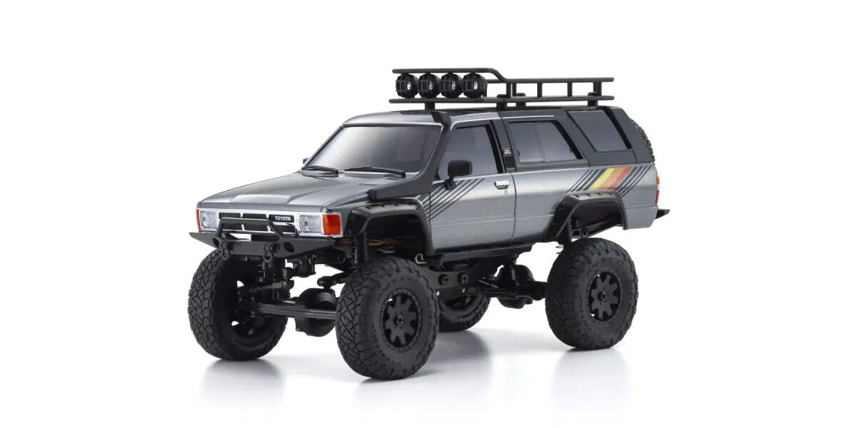 Kyosho Mini-Z Toyota 4Runner w/ Accessory Parts Dark Grey Metallic 4x4 MX-01