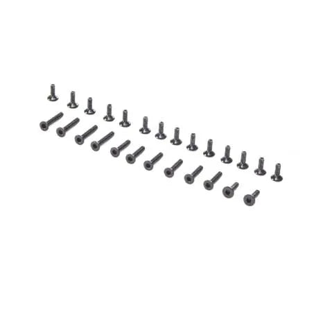 Losi Flat Head Screw Set, Mini T 2.0