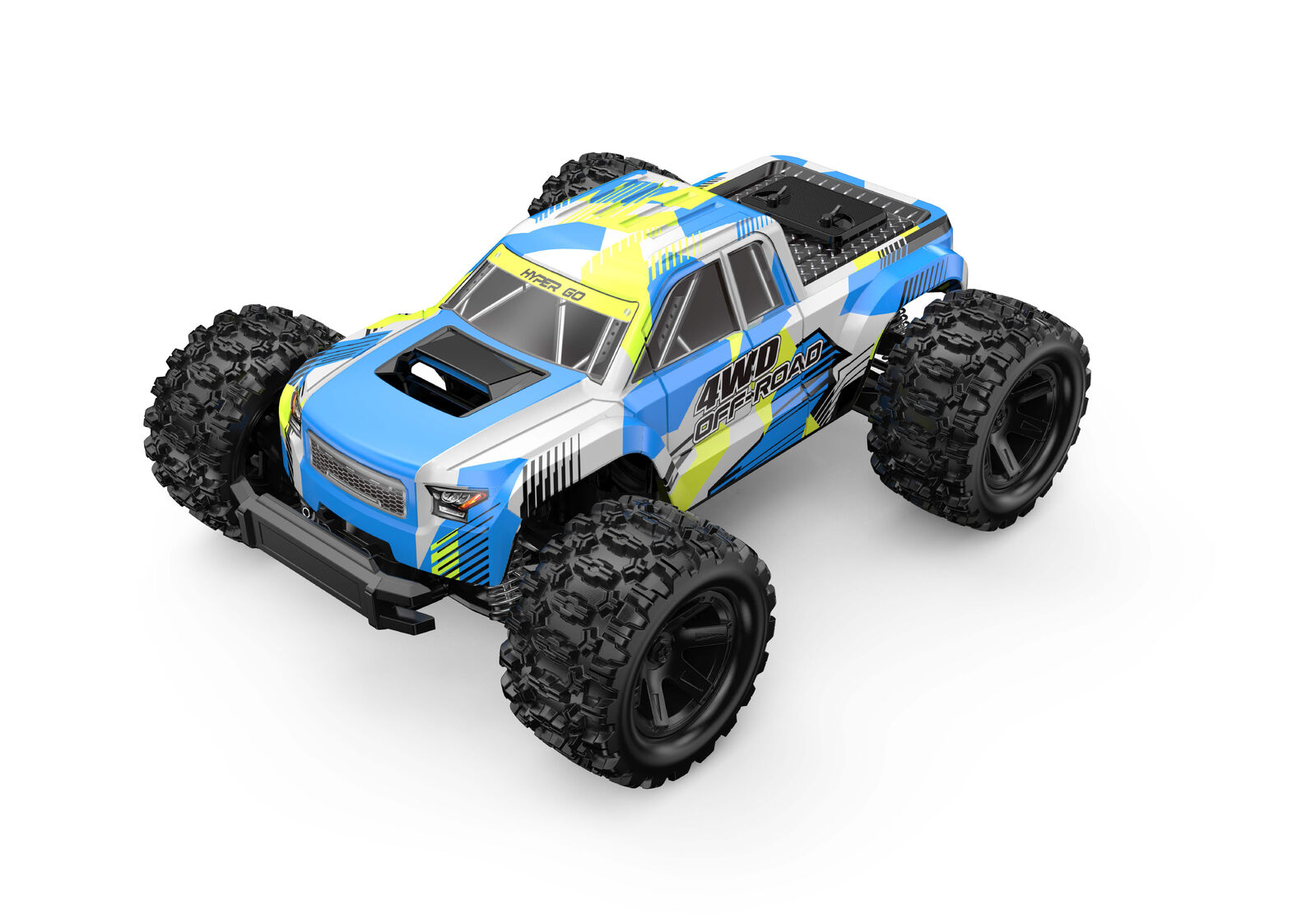 MJX 1/18 HyperGo 2.4G 4WD Brushed RC Truck - MJX-18208