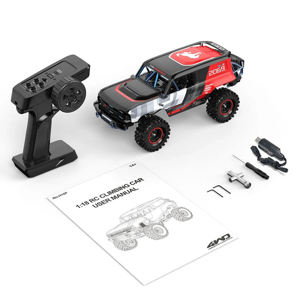 MJX Hyper Go 1/18 Ford Bronco R Baja 1000 4WD Brushless RC Truck (H18P)
