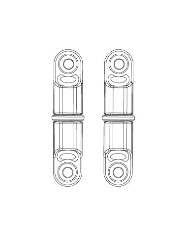 MJX Hyper Go 1:14 Steering Linkages 2 pack - 14431