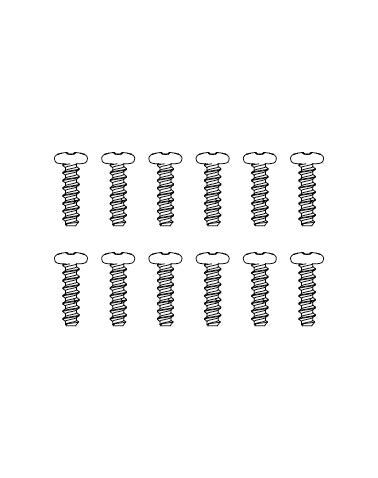 MJX Hyper Go Round Head Screw (12pcs) - M3066