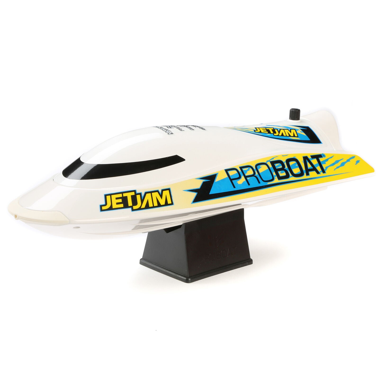 RC Pro Boat Jet Jam V2 12" Pool Racer RC Boat RTR on a white background