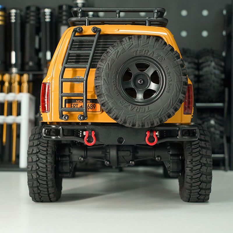 INJORA CNC Aluminum Front Rear Bumper for 1/18 FMS FCX18 LC80