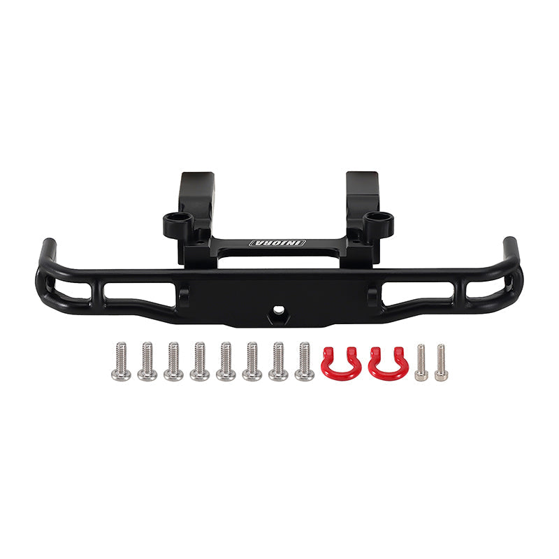 INJORA CNC Aluminum Front Rear Bumper for 1/18 FMS FCX18 LC80