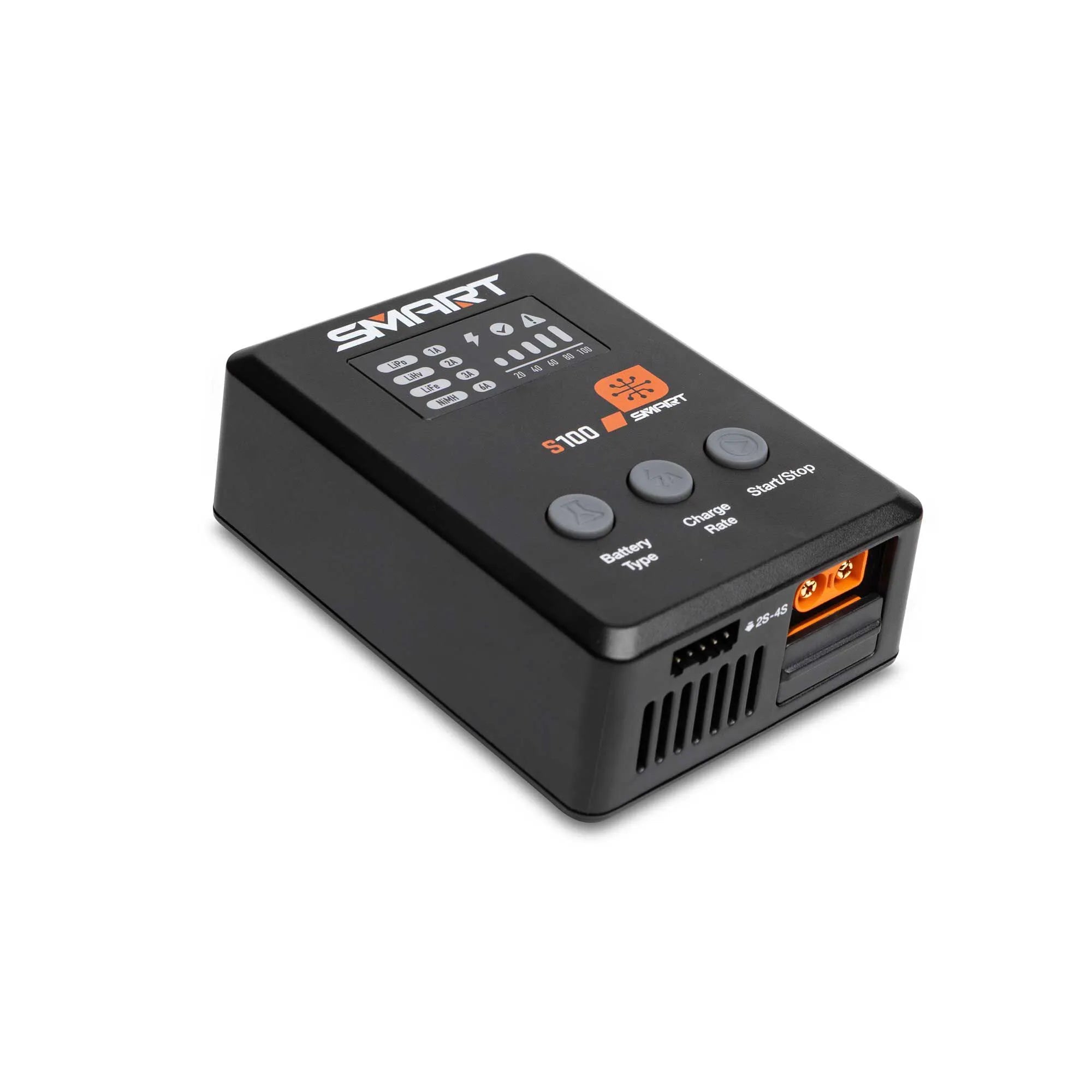 Spektrum Smart S100 G2 USB-C Battery Charger 2-4S - RC LiPo Smart Charging System