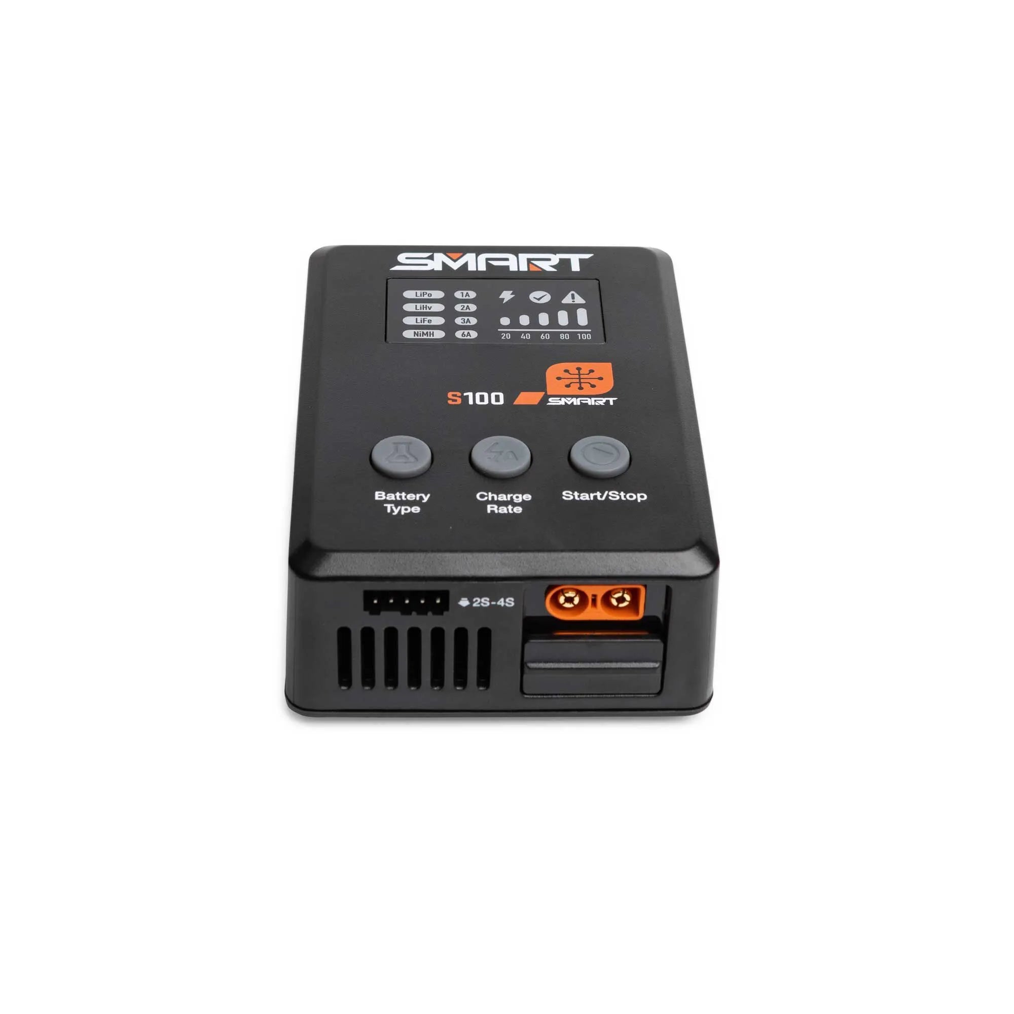 Spektrum Smart S100 G2 USB-C Battery Charger 2-4S - RC LiPo Smart Charging System