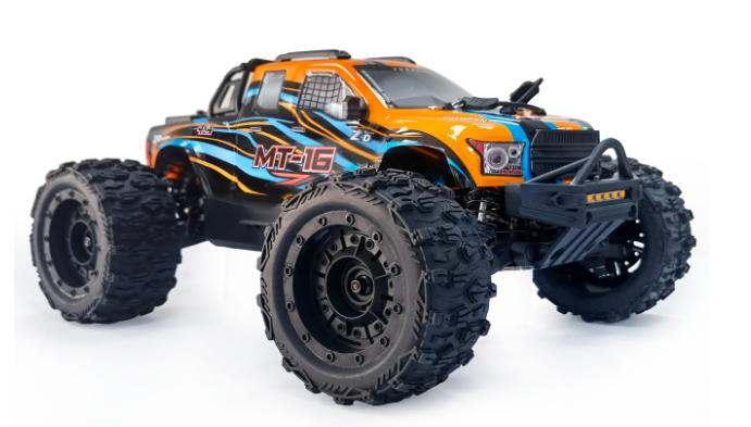 ZD Racing MT-16 1/16 4WD Brushless Monster Truck - Black or Orange