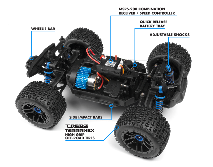 Maverick Atom AT1 1/18 4WD Electric Truck (Choose color)