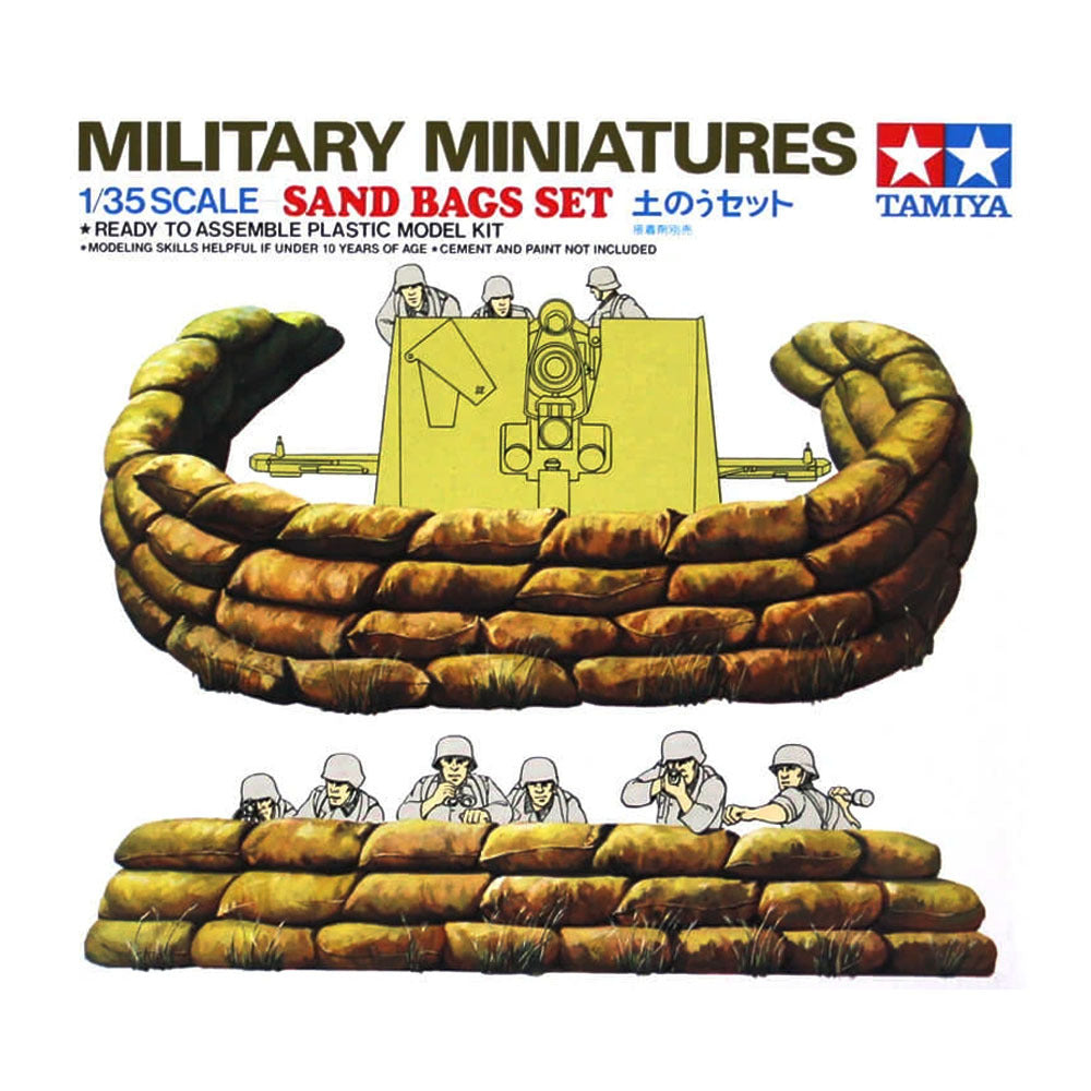 TAMIYA 1/35 Scale SAND BAG SET (35025)
