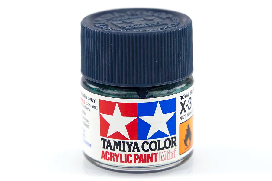 Tamiya Acrylic Mini X-3 Royal Blue