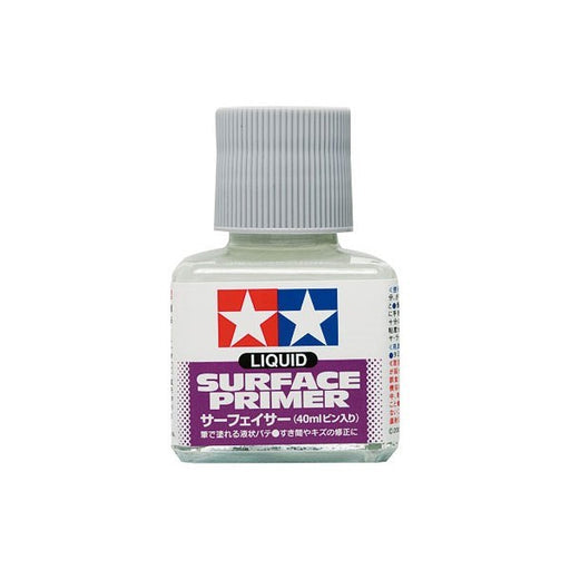 TAMIYA LIQUID SURFACE PRIMER (GRAY/40ML)