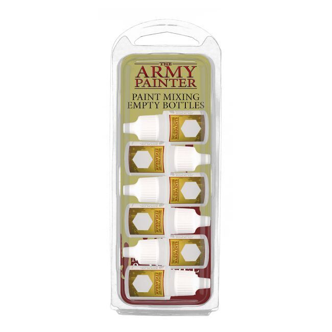 Army Painter Paint Mixing Empty Bottles – 6 x 12ml (TAPTL5040)
