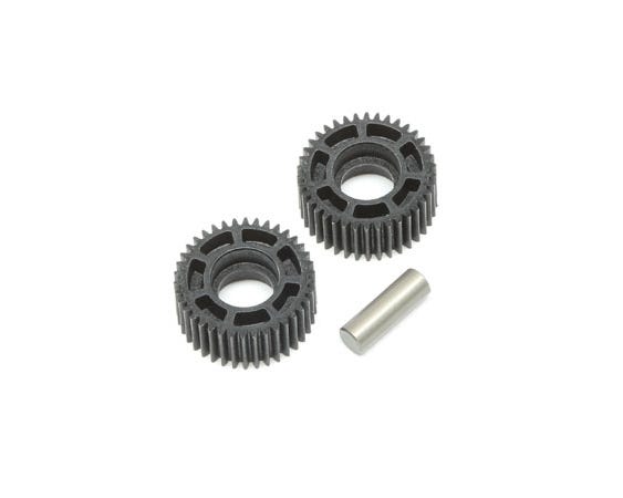TLR Idler Gear and Shaft, Laydown, 22 5.0