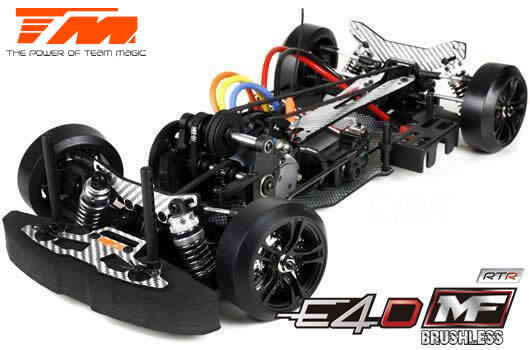 Team Magic E4D MF 1/10 Brushless 4WD RC Drift Car RTR - R-35