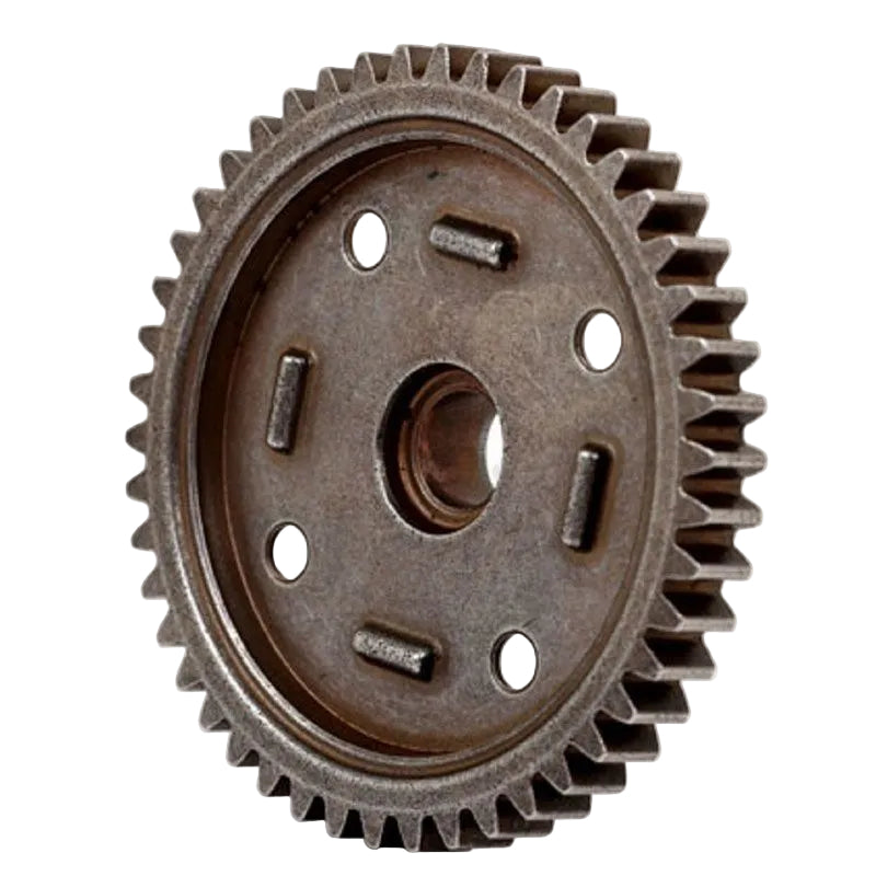 Metal gear on a white background