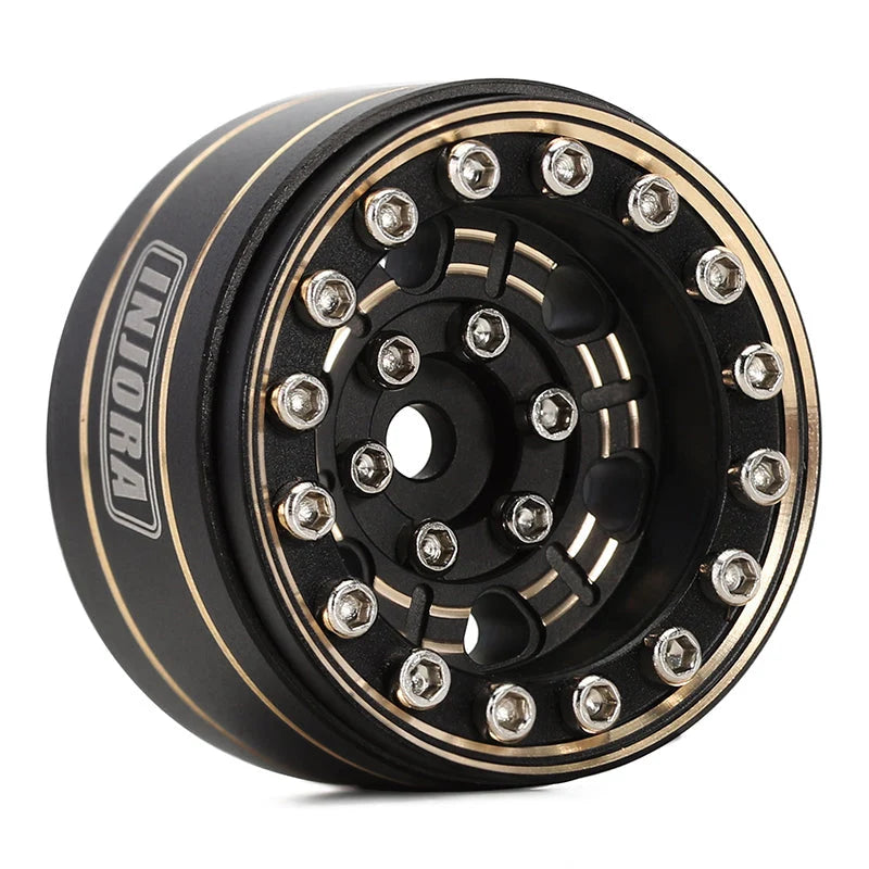 INJORA 1.0" 47g/pcs Brass -3.15mm Offset Wheels for Micro Crawlers (W1005)