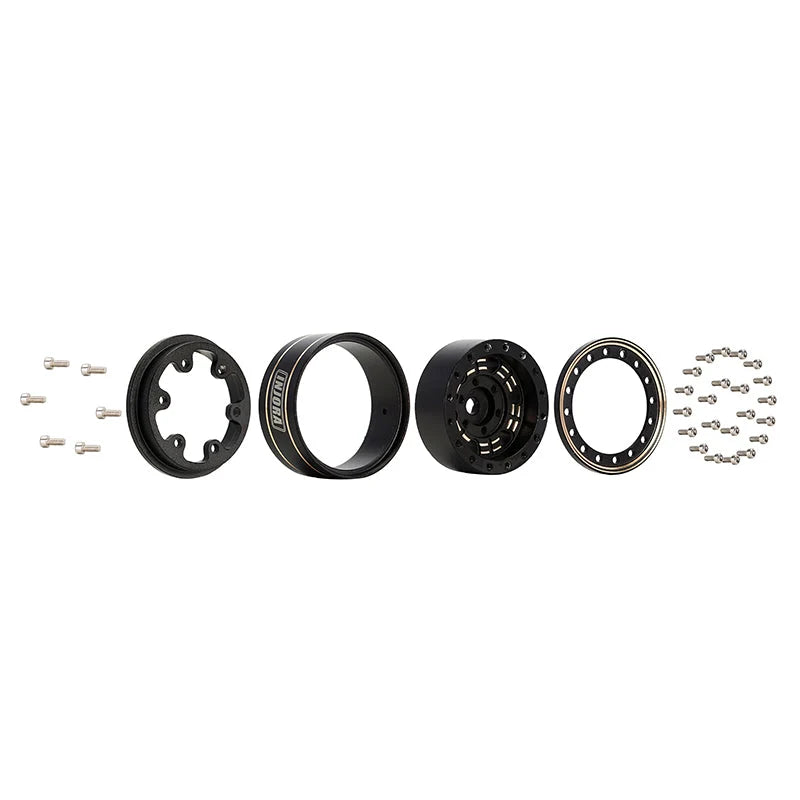 INJORA 1.0" 47g/pcs Brass -3.15mm Offset Wheels for Micro Crawlers (W1005)
