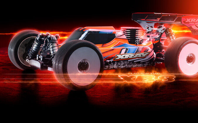 XRAY XB8'25 - 1/8 Luxury Nitro Off-Road Car Kit - 350020
