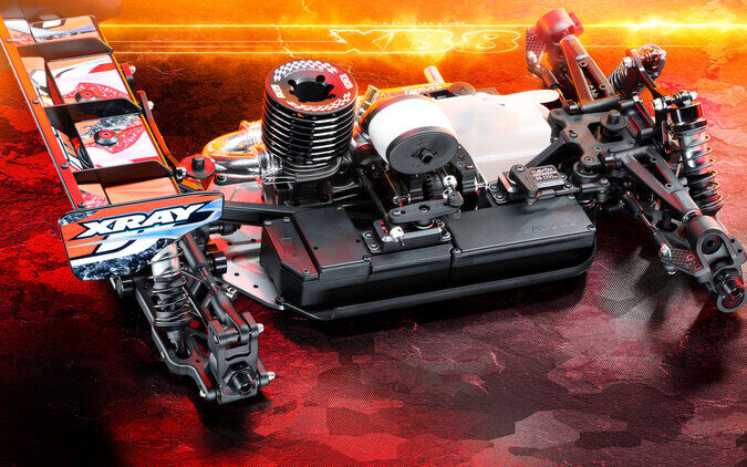 XRAY XB8'25 - 1/8 Luxury Nitro Off-Road Car Kit - 350020