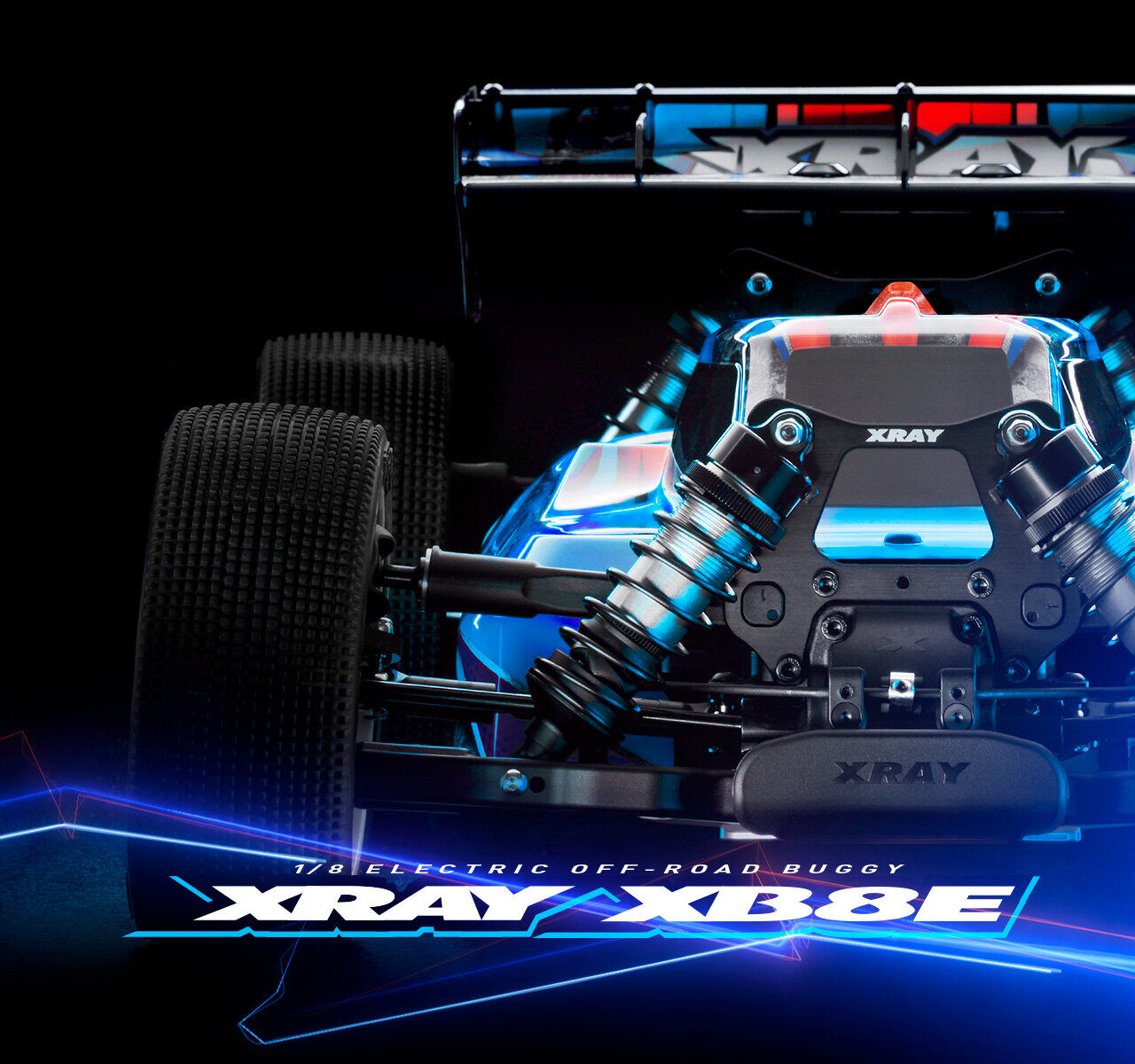 XRAY XB8E'25 - Luxury 1/8 Electric Off-Road Car - 350162 - Online Order Only