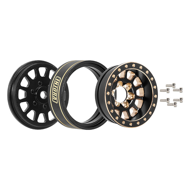 INJORA 1.0 Plus Brass -3.75mm Offset Wheels for Micro Crawlers (W1101)