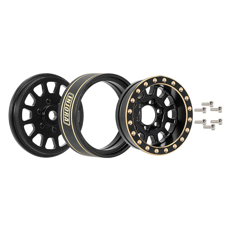 INJORA 1.0 Plus Brass -3.75mm Offset Wheels for Micro Crawlers (W1101)