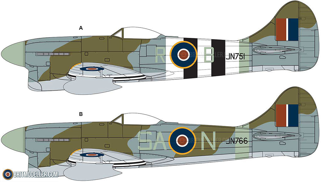 Airfix A02109 1/72 Scale Hakwer Tempest Mk.V - Techtonic Hobbies - Airfix