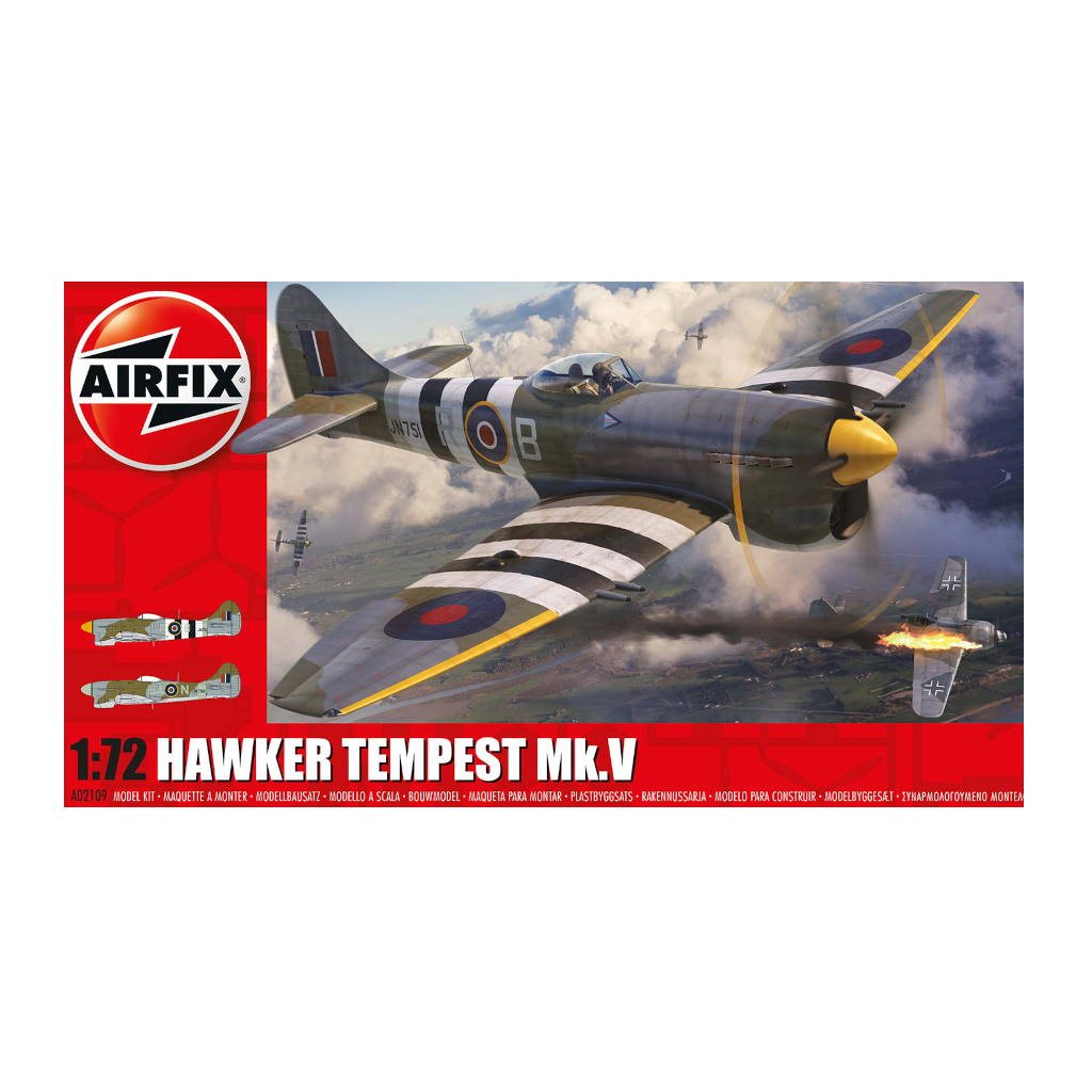Airfix A02109 1/72 Scale Hakwer Tempest Mk.V - Techtonic Hobbies - Airfix