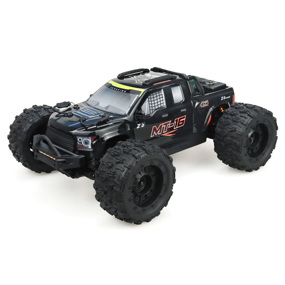ZD Racing MT-16 1/16 4WD Brushless Monster Truck - Black or Orange