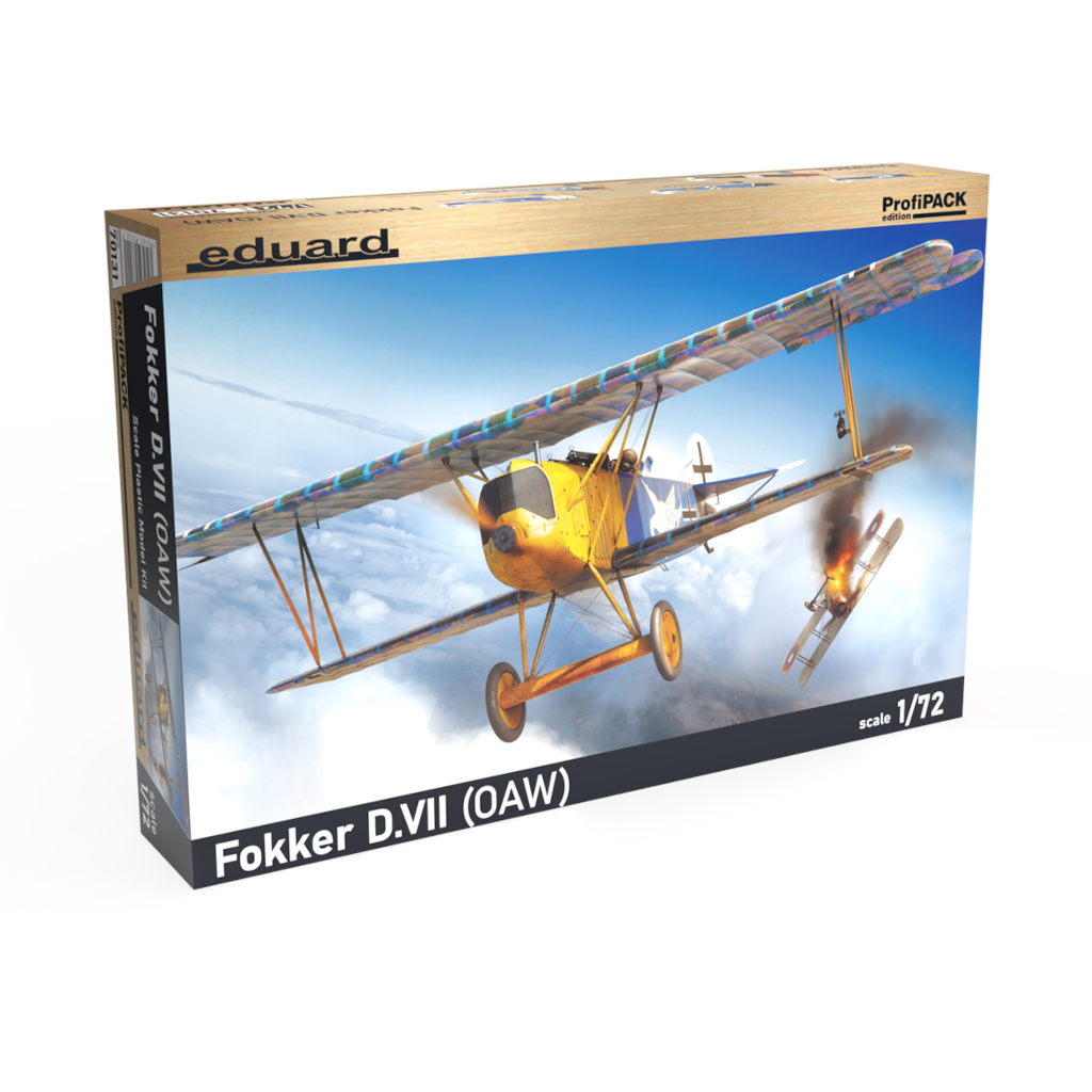 Eduard 70131 1/72 Scale Fokker D. VII (OAW Production) - Techtonic Hobbies - Eduard