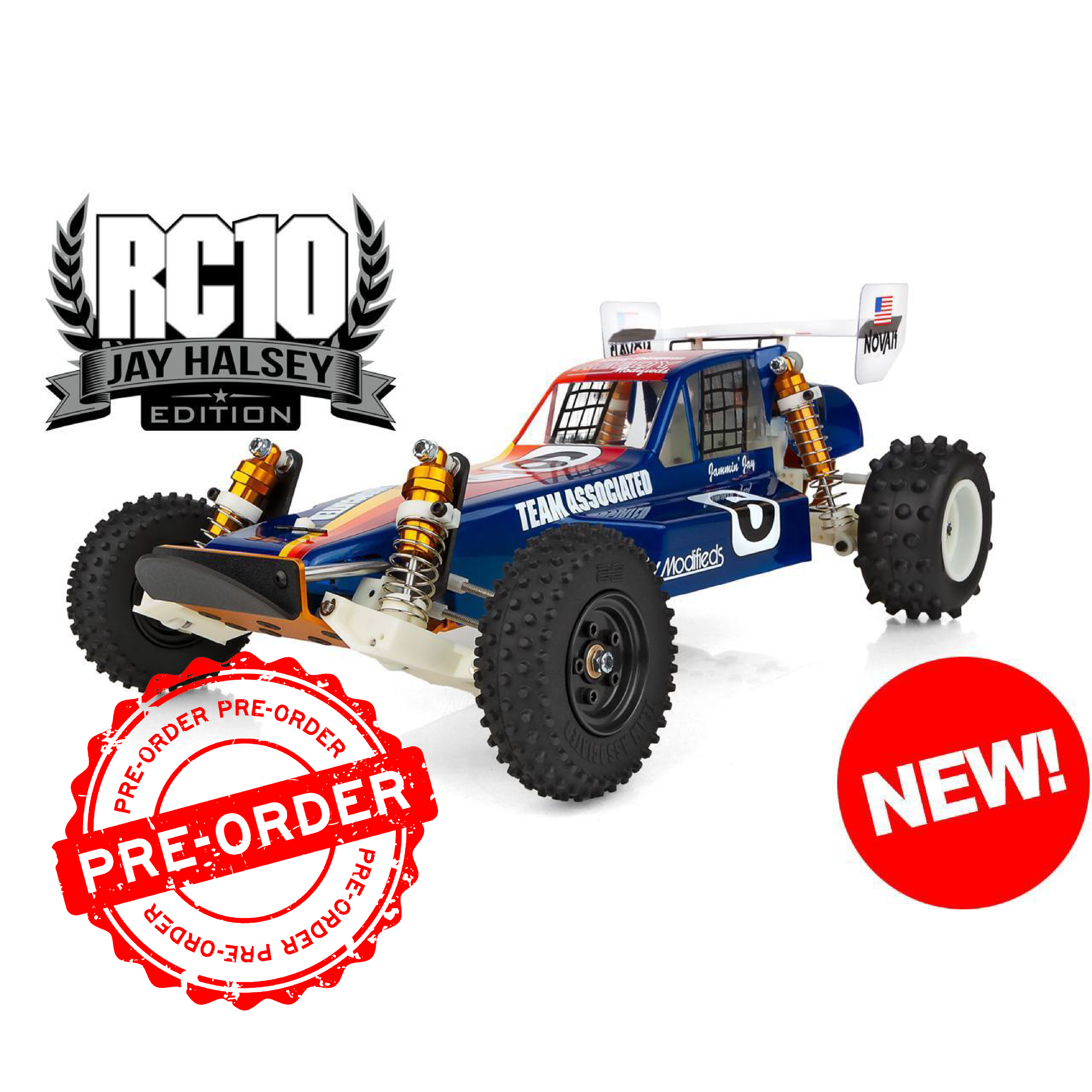 RC10 Jay Halsey Edition Kit - Pre-order $599.99