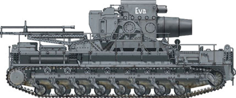 Hobby Boss 82904 1/72 Scale Morser KARL- Geraet 040/041 initial chassis - Techtonic Hobbies - Hobby Boss