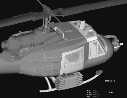 Hobby Boss 87228 1/72 Scale UH-1B Huey/Iroquois - Techtonic Hobbies - Hobby Boss