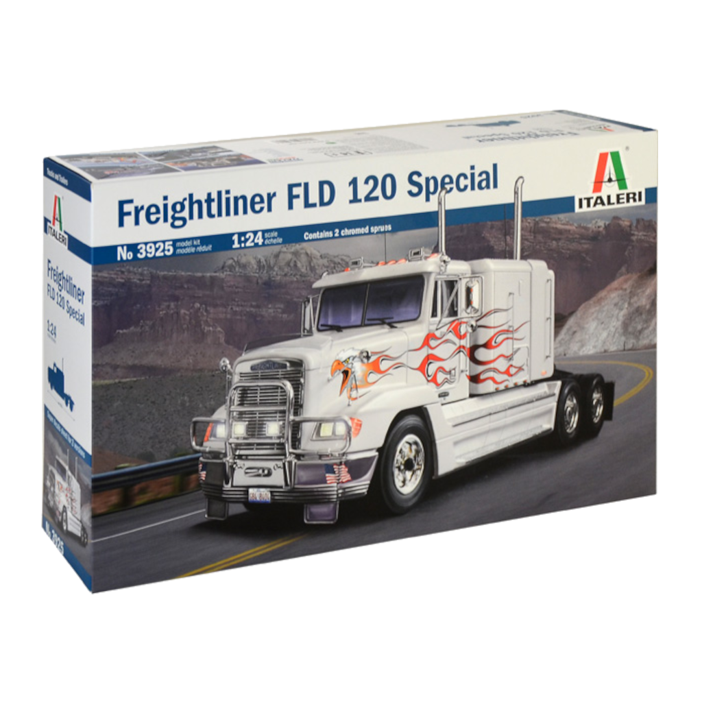 Italeri 003925 1/24 Scale Freightliner Fld 120 Special - Techtonic Hobbies - Italeri