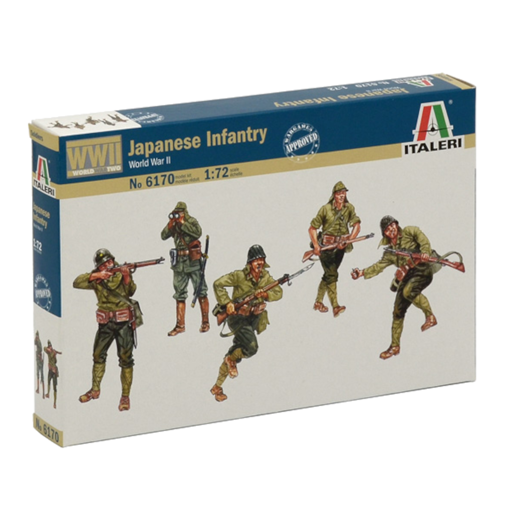Italeri 06170 1/72 Scale Japanese Infantry - Techtonic Hobbies - Italeri