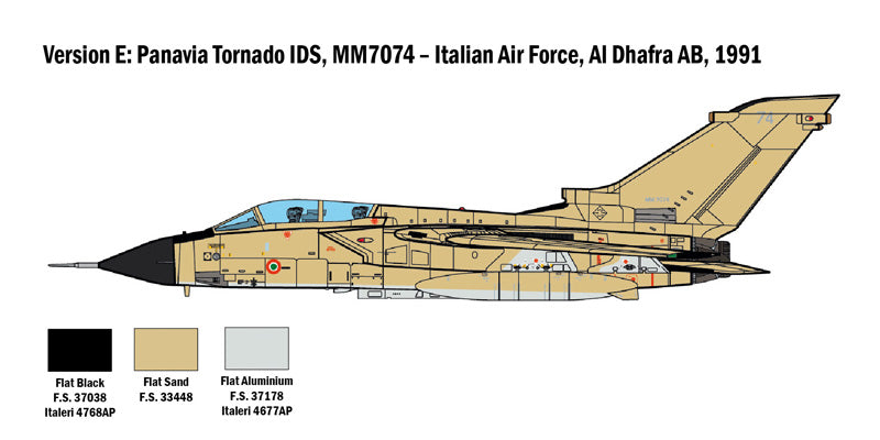 Italeri 02783 1/48 Scale Panavia Tornado Gr.1/IDS 'Gulf War' - Techtonic Hobbies - Italeri